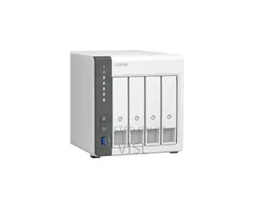 Qnap Ts-433 Nas Tower Arm Cortex-A55 4 Gb Qnap QTS White