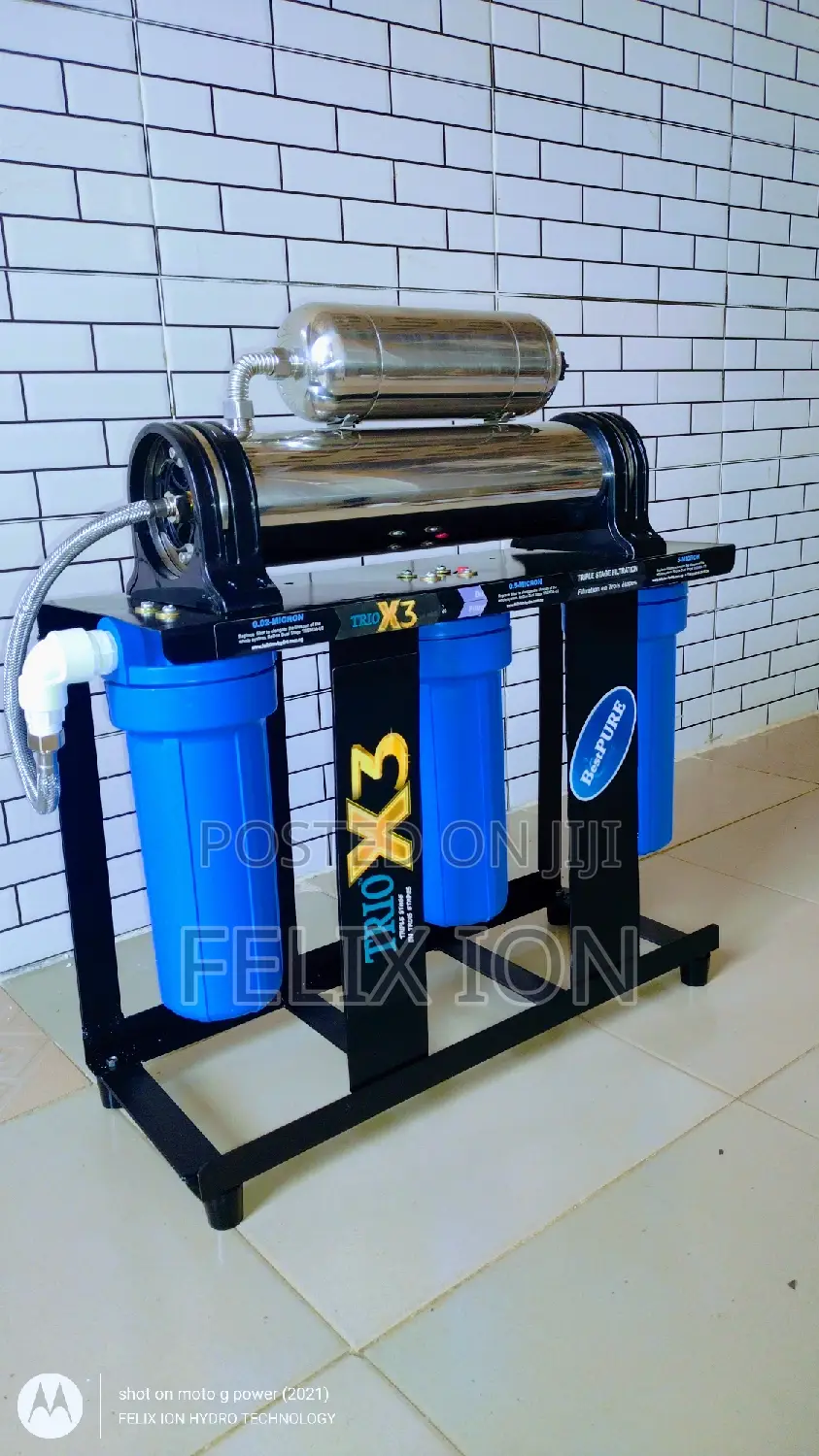 Iron and Scale Remover Water Purifier