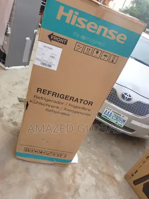 The Original Hisense Super Fast Cooling Refrigerator-Silver