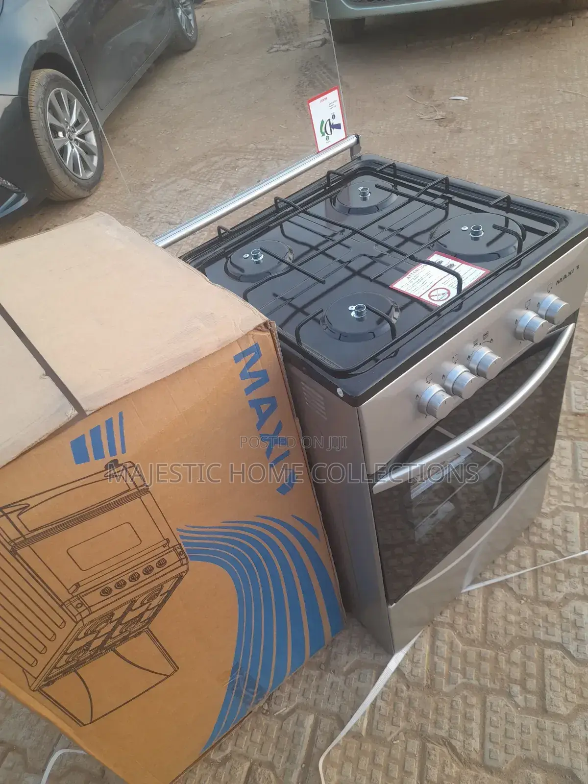 Maxi 4 Burner Gas Cooker