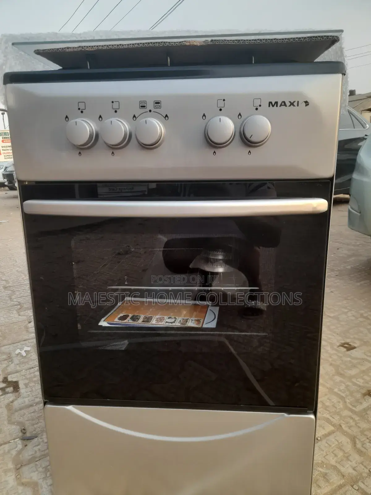 Maxi 4 Burner Gas Cooker