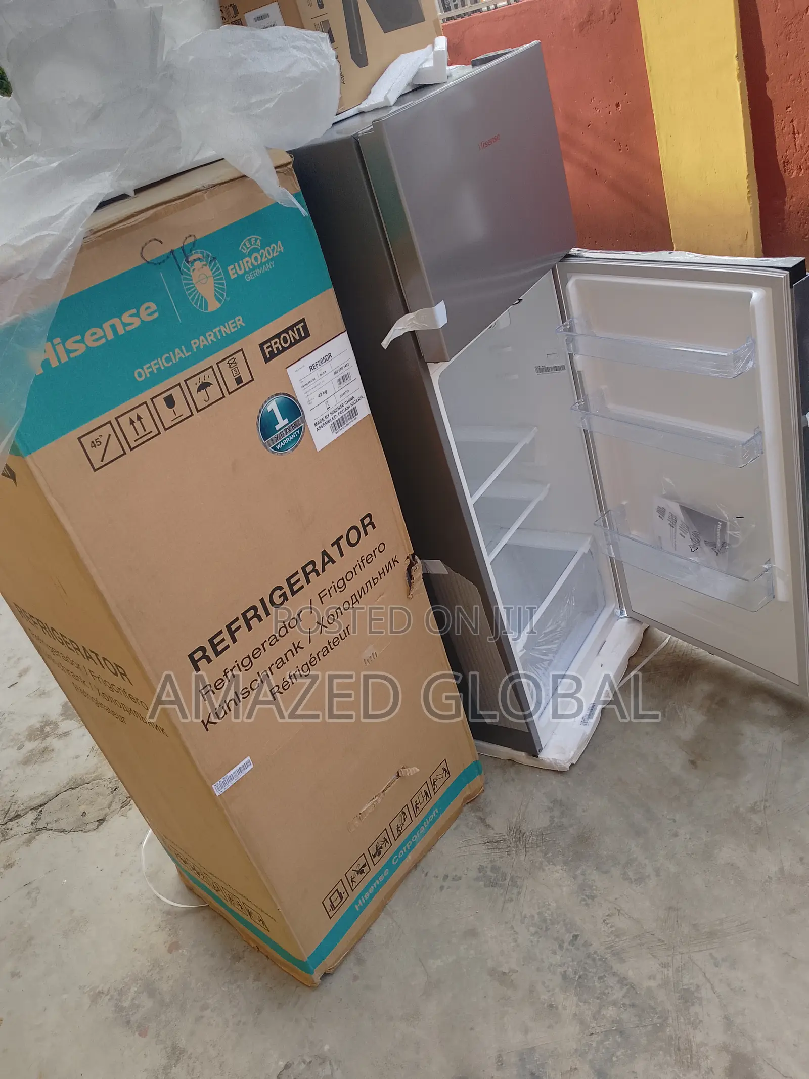 The Original Hisense Stabilizer Free Refrigerator -Silver