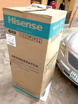 The Original Hisense Stabilizer Free Refrigerator -Silver