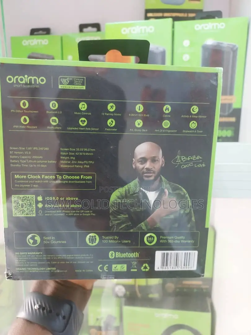 Oriamo Curved Display Smart Watch