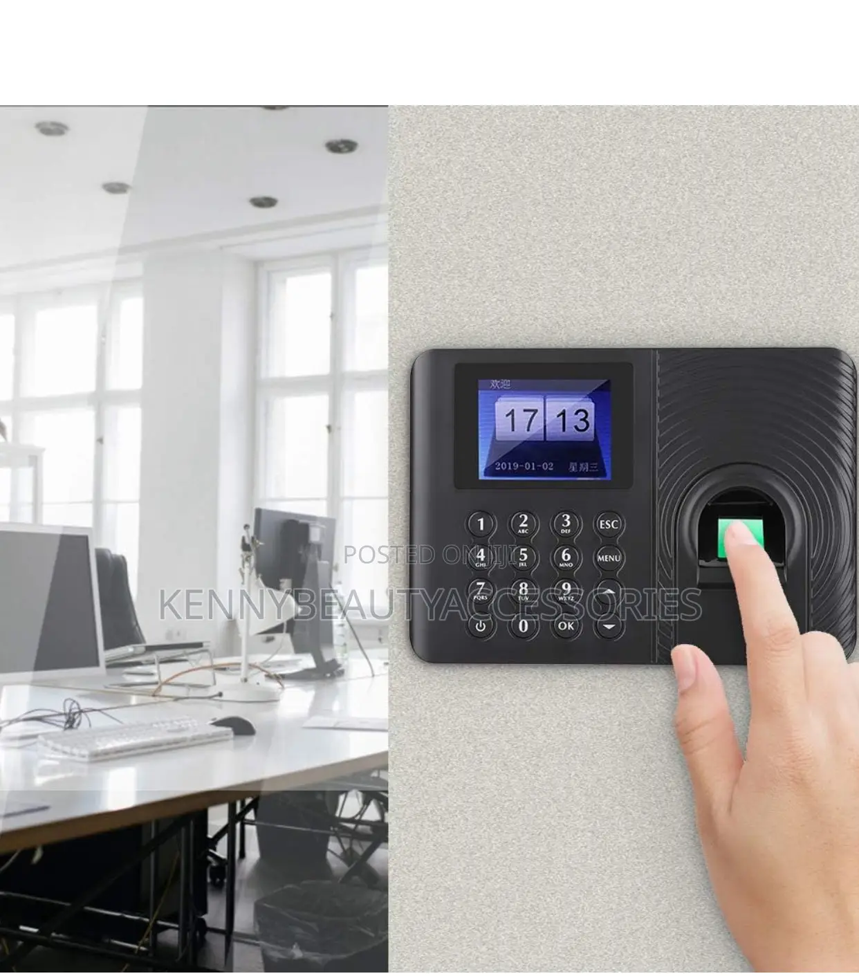 Standole Fingerprints Time Clock Device