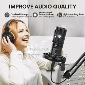 MAONO AU-PM461S Podcast PC Computer Condenser Microphone