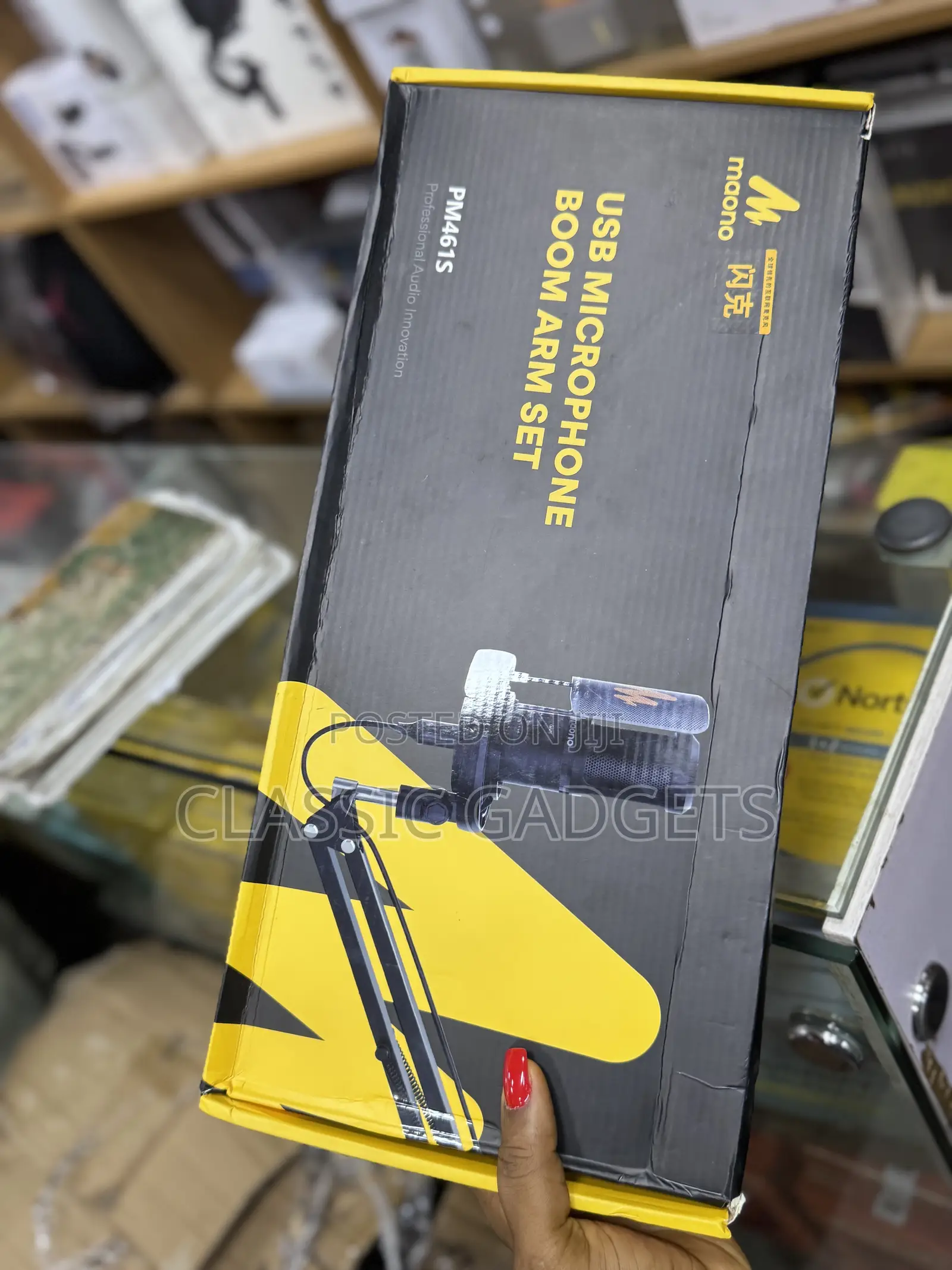 MAONO AU-PM461S Podcast PC Computer Condenser Microphone