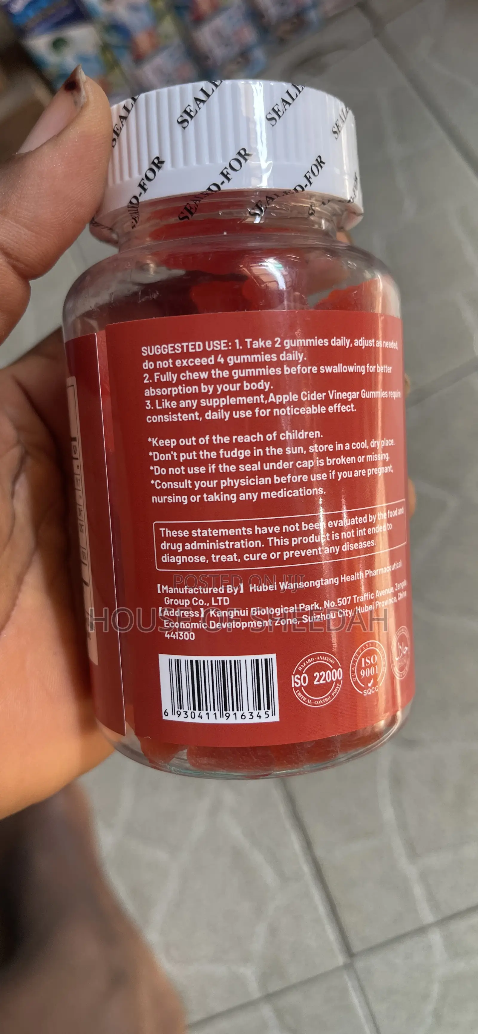 Apple Cider Vinegar Gummies for Weight Loss Etc