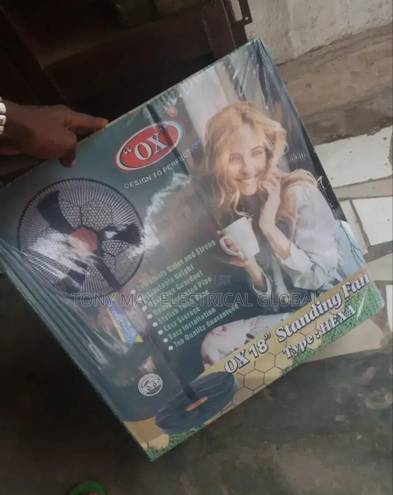 Original Black Ox Fan