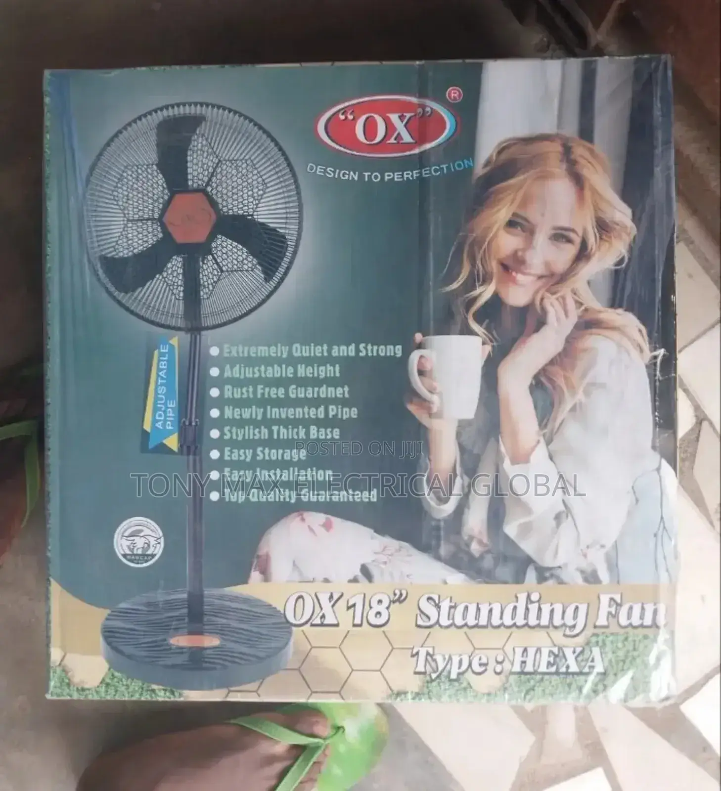 Original Black Ox Fan