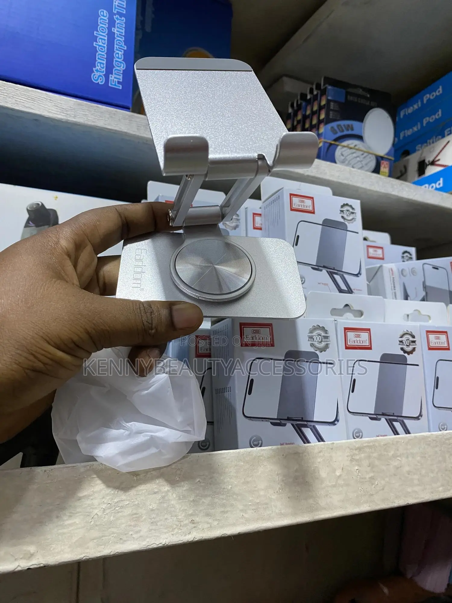 Earldom Metal 360 Foldable Stand