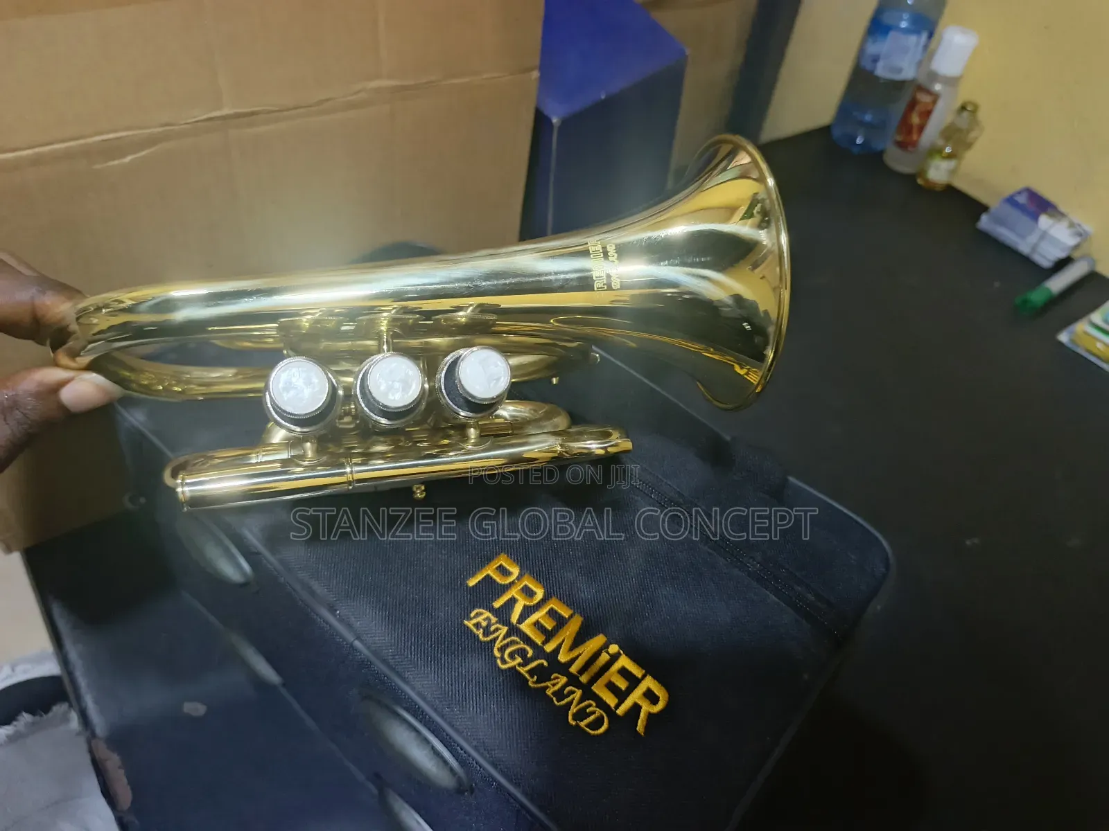 Gold Pocket Trumpet