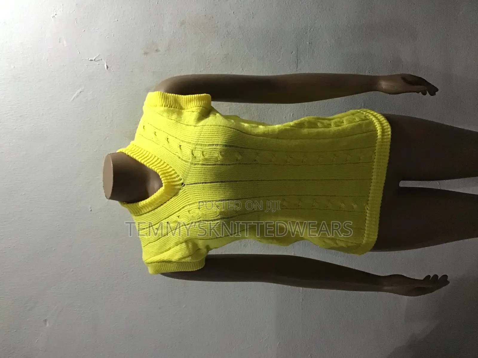 Luxury Knitted Armless