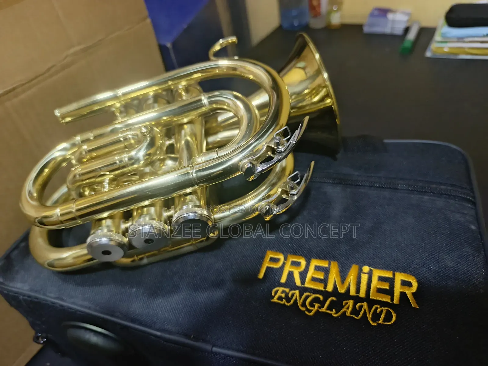 Gold Pocket Trumpet
