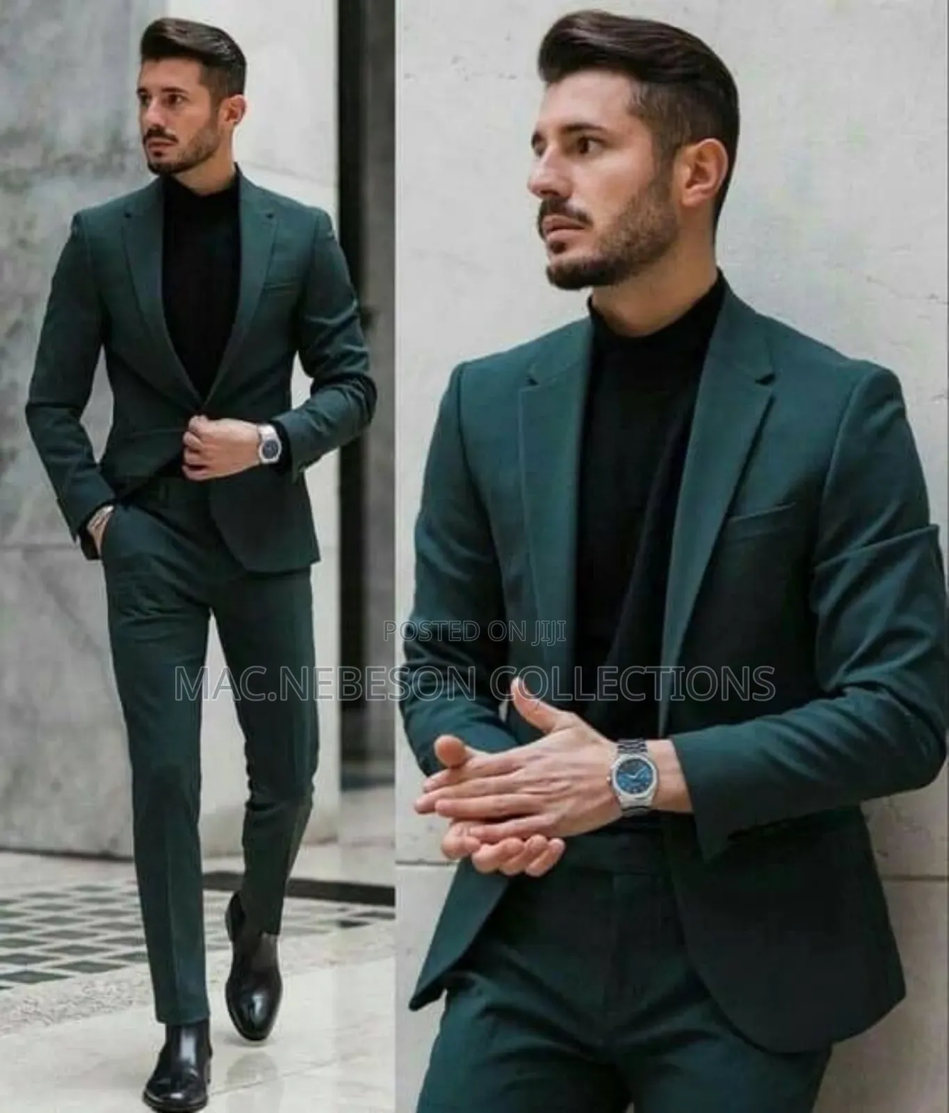 Casila Single Button Suit for Men