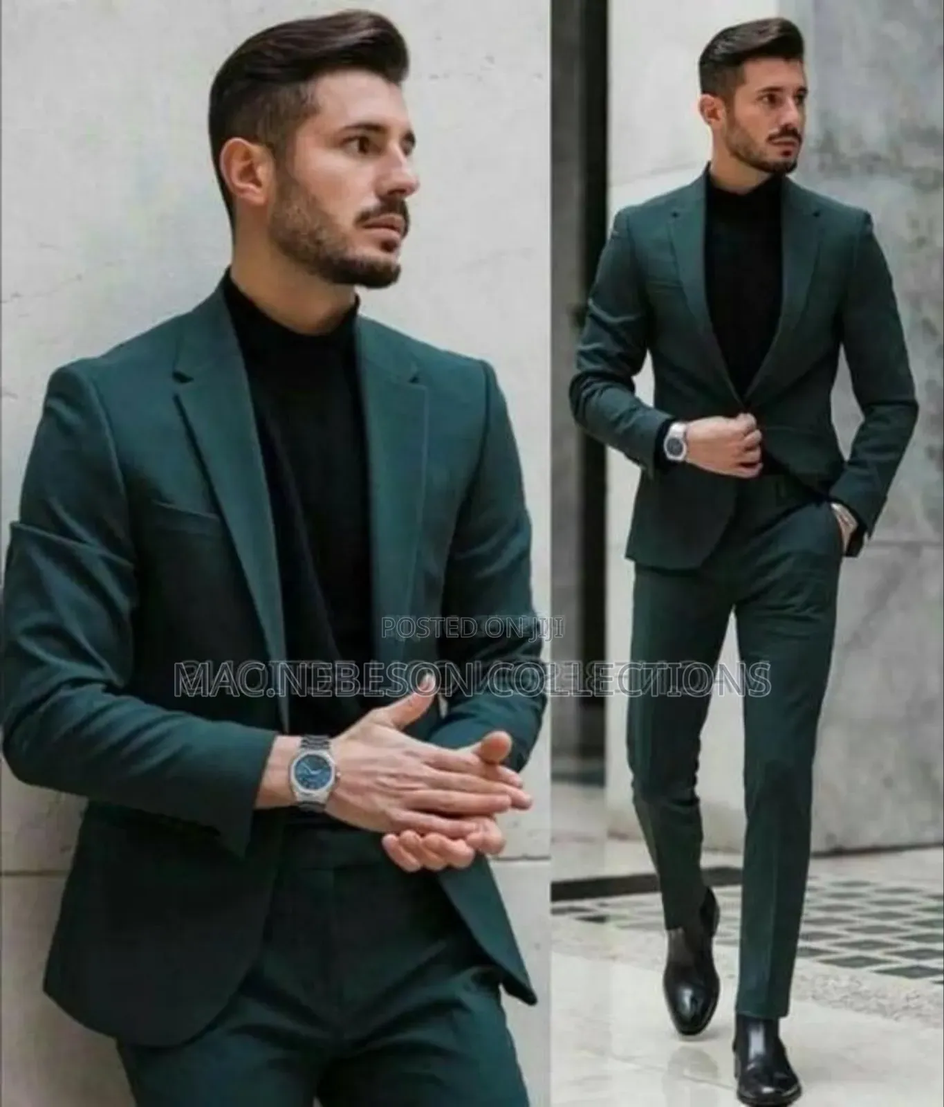 Casila Single Button Suit for Men