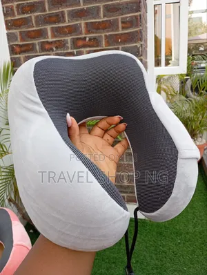 Navy Memory Foam Travel Neck Pillows