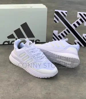 Premium Adidas Pureboost Bounce White Sneakers