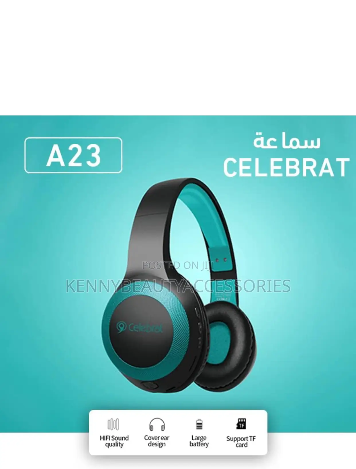Over Ear Celebrat Headphone