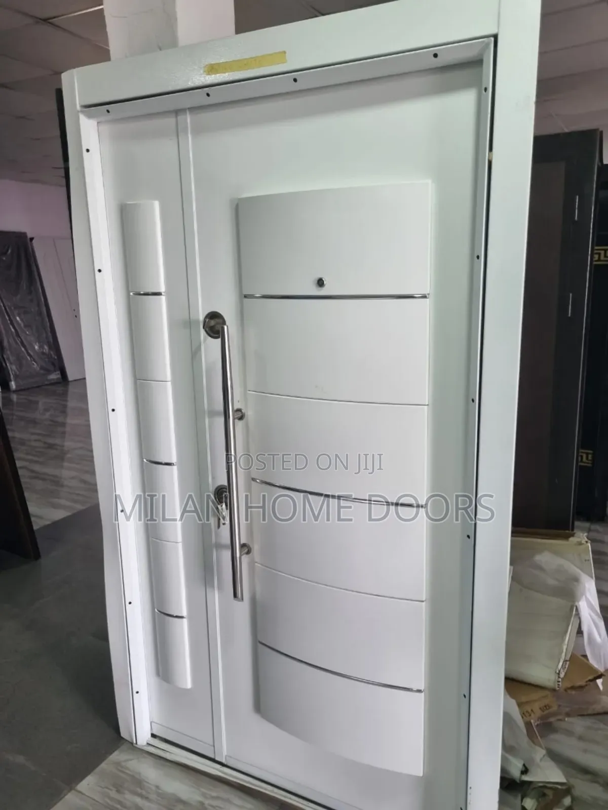 White Castillo Turkey Security Doors 4ft
