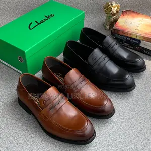 Luxury Clarks Leather Corporate Shoes