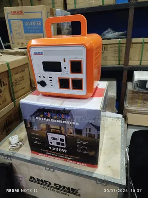 1200w and One Solar Generator
