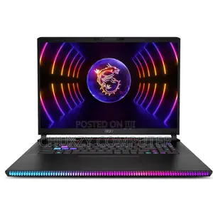 New Laptop MSI Raider GE78 64GB Intel Core I9 SSD 2T