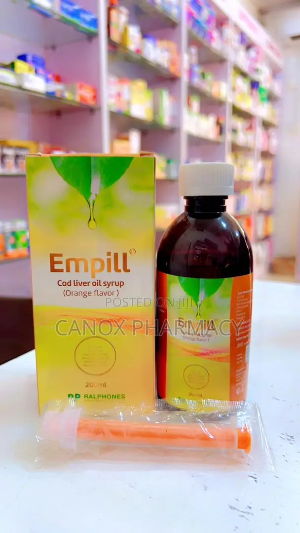 Empill Cod Liver Oil Syrup (Orange Flavour) - 200ml