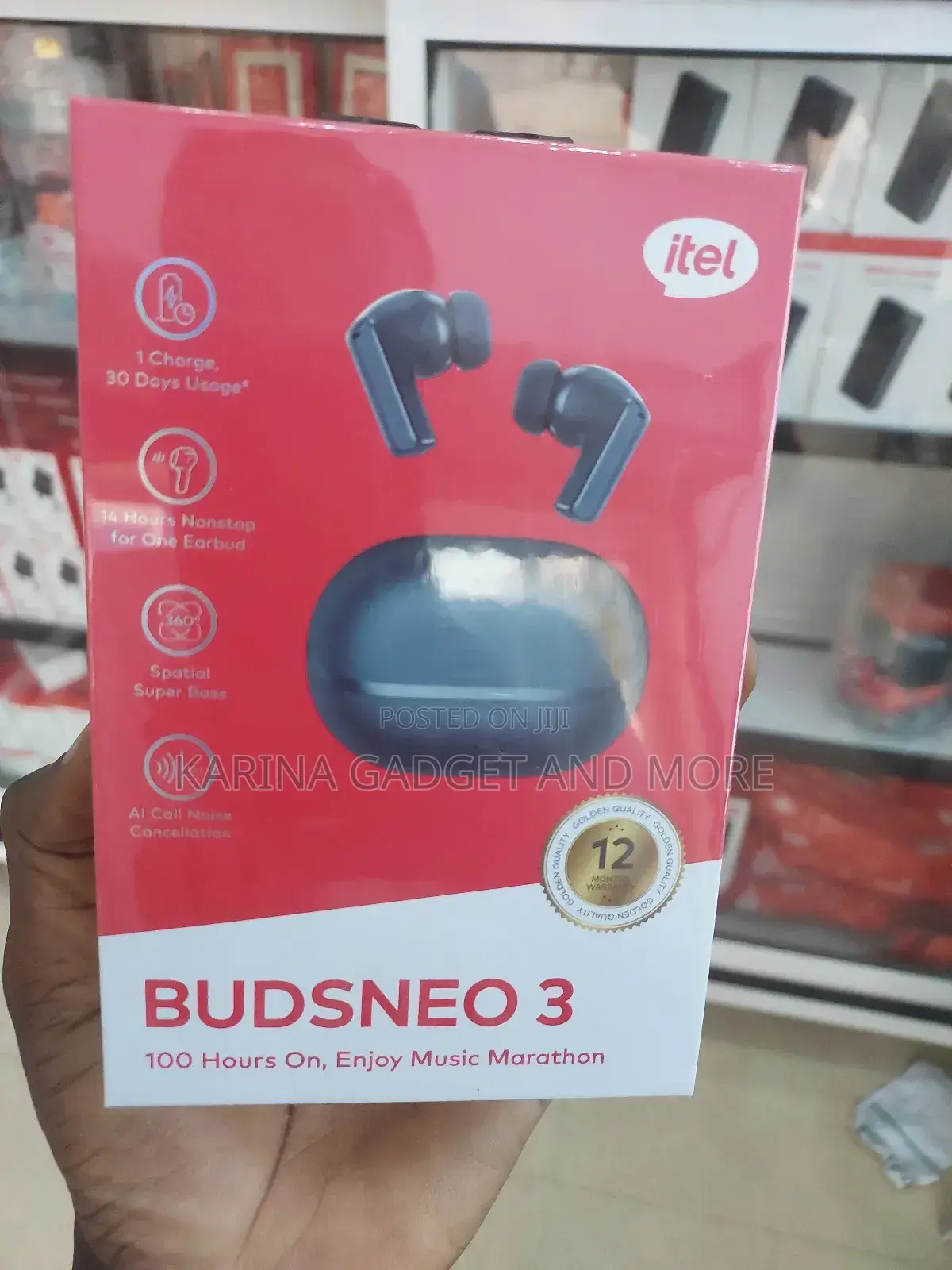 Itel Budsneo 3 Wireless