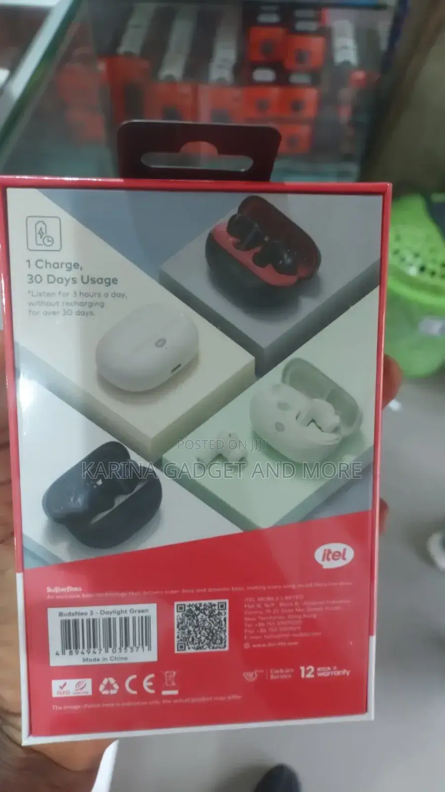 Itel Budsneo 3 Wireless