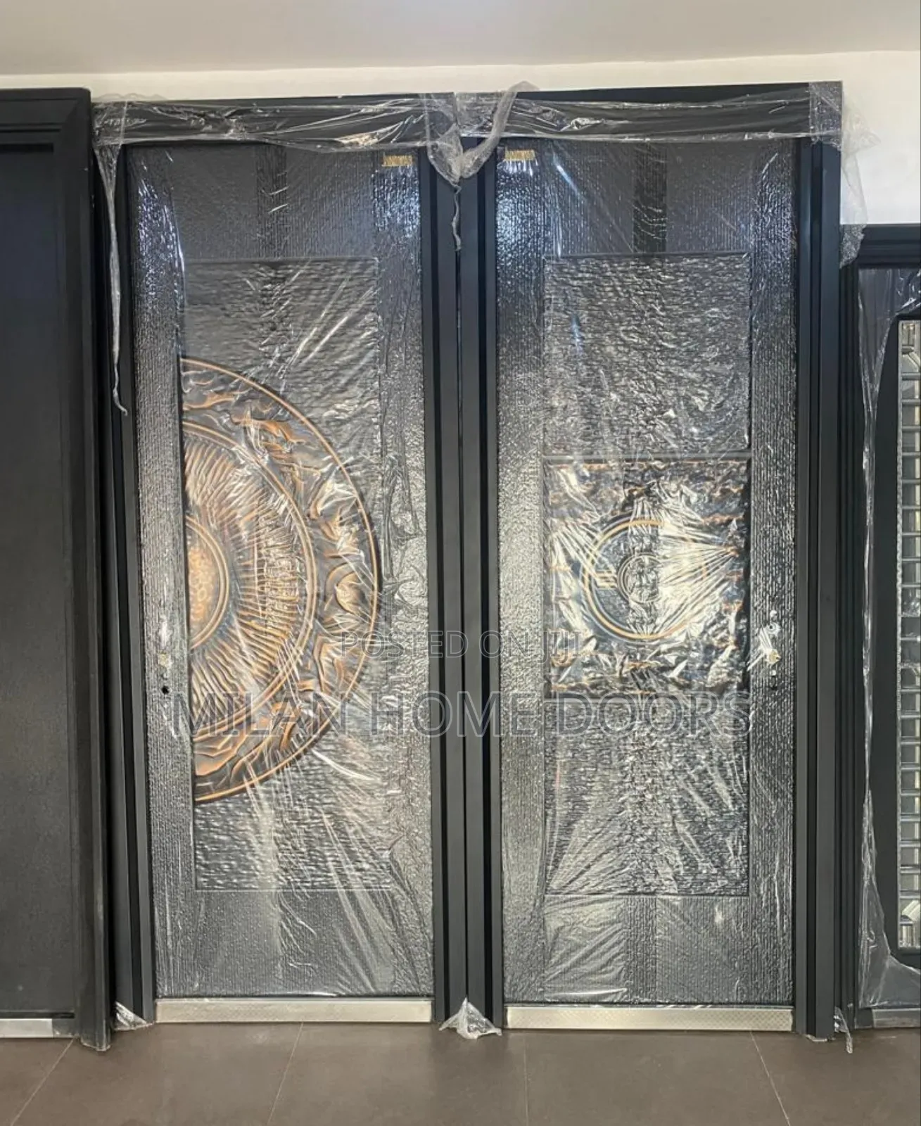 3ft by 8ft Cast Security Door