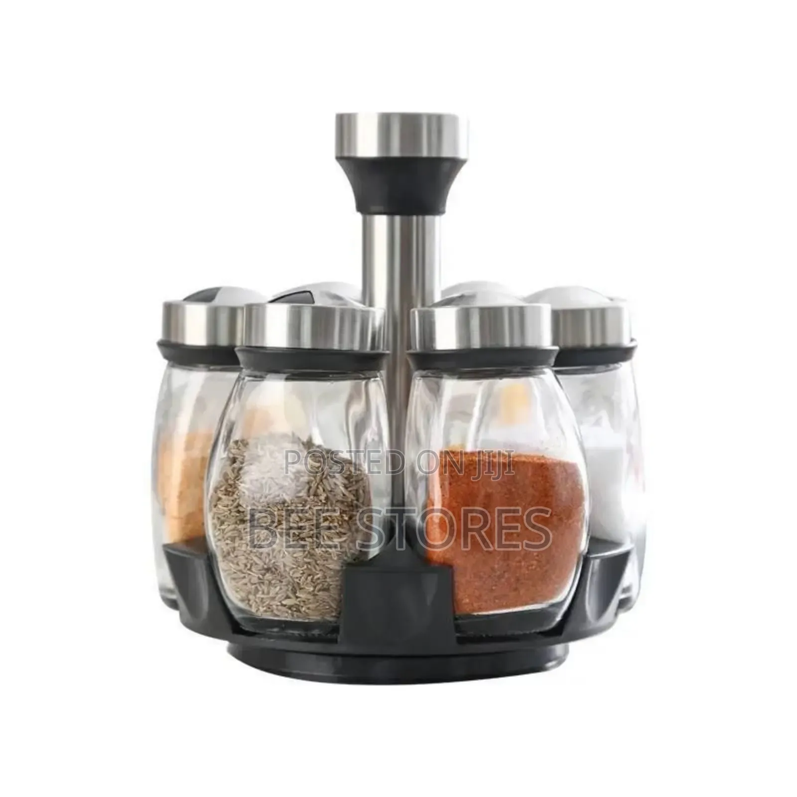 6pcs Rotating Spice Rack