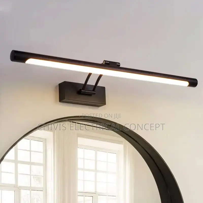 Modern Led Mirror Front Lights Remote Control Push Button