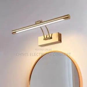 Modern Led Mirror Front Lights Remote Control Push Button