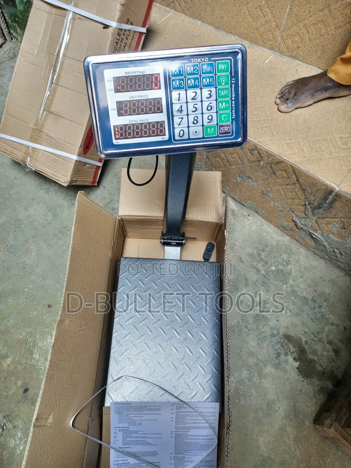100kg Digital Chackerplate