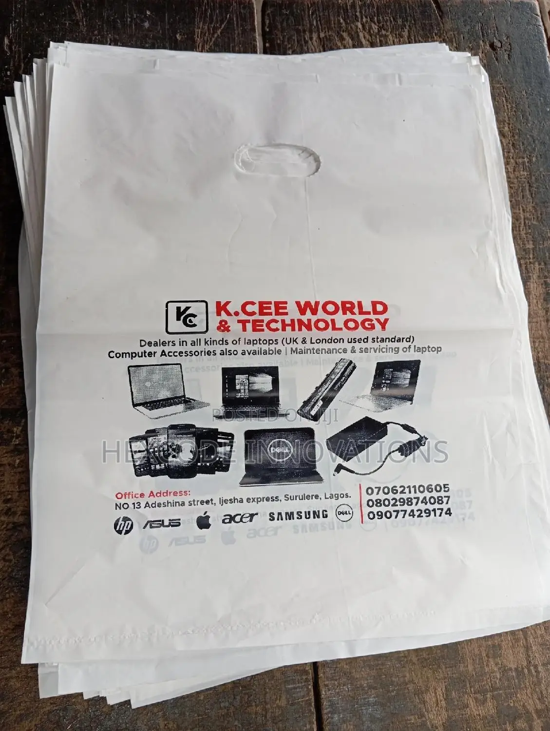 Polythene Nylon Bag + Printing