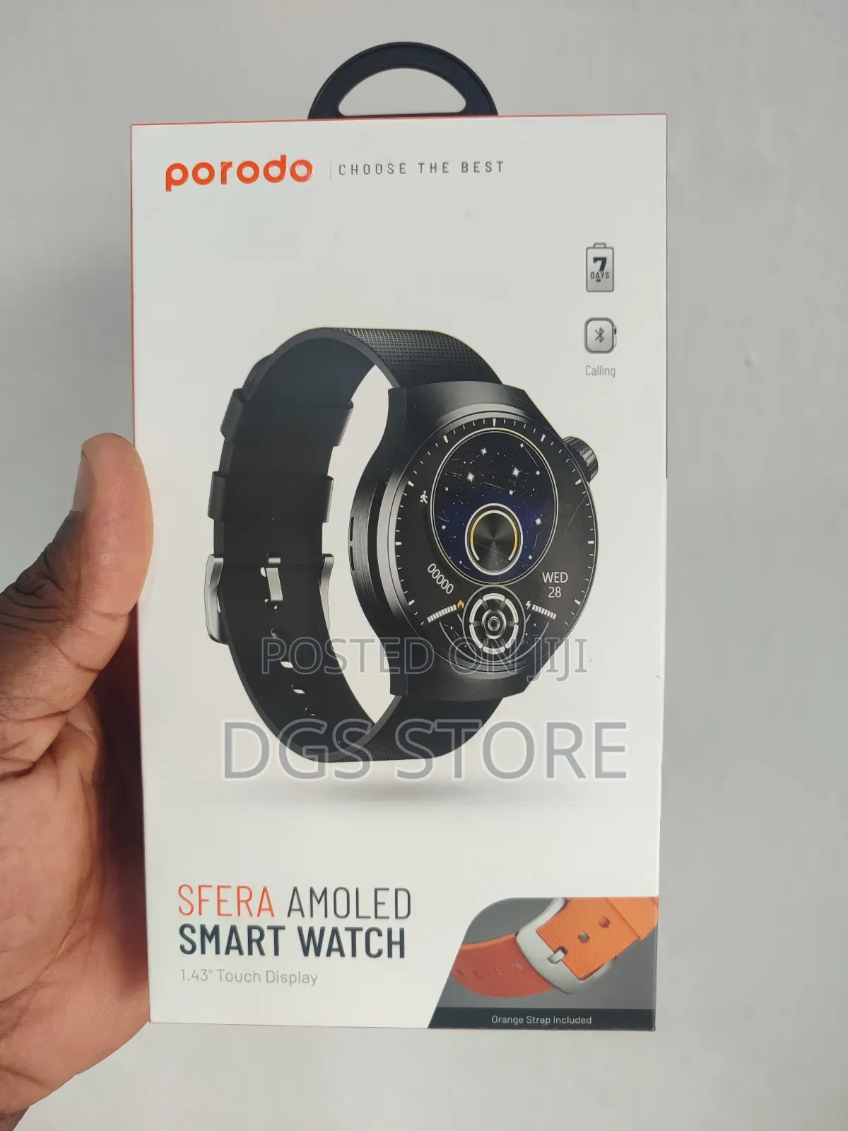 Porodo Sfera AMOLED Smart Watch 