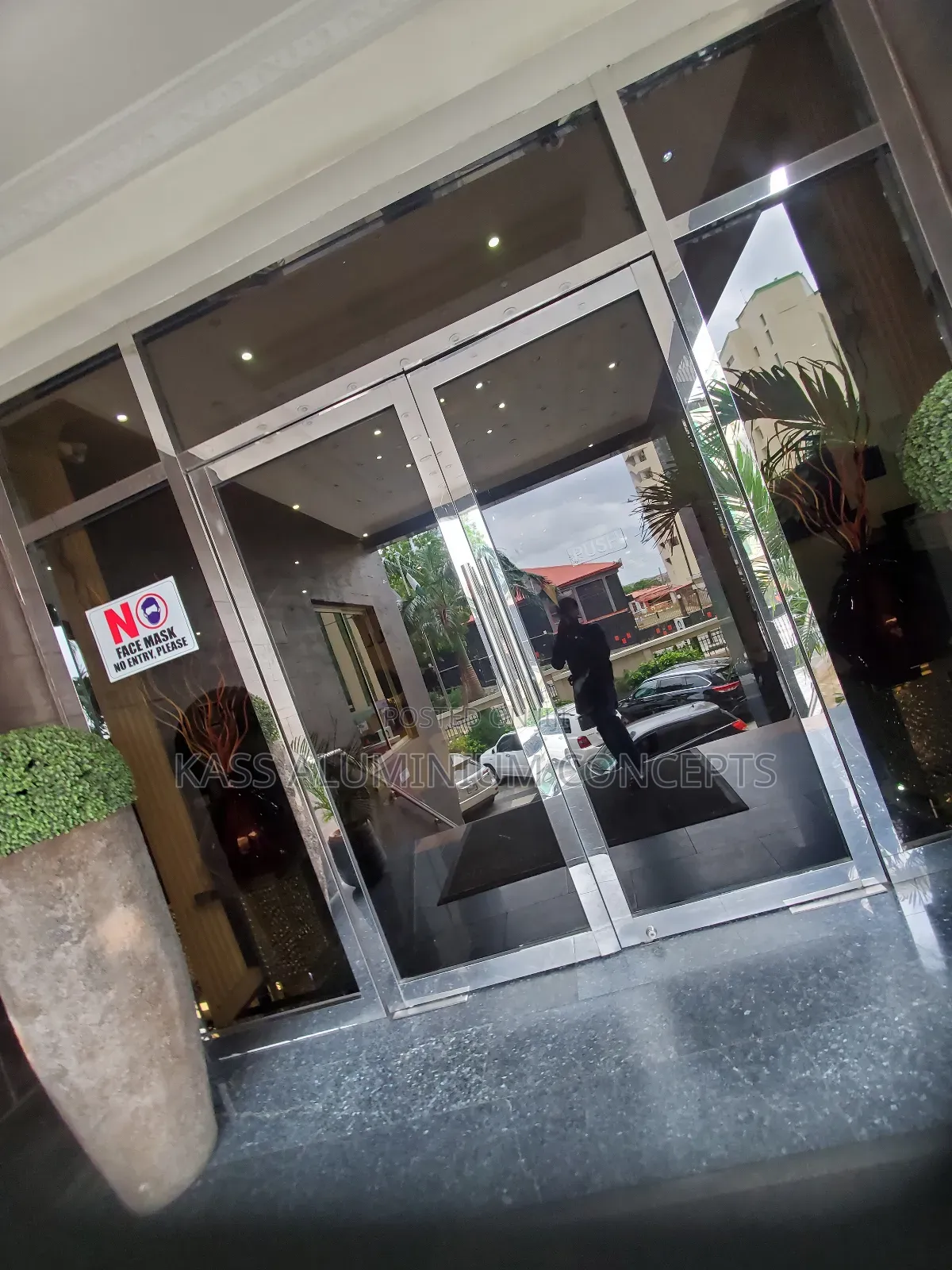Stainless Swing Door