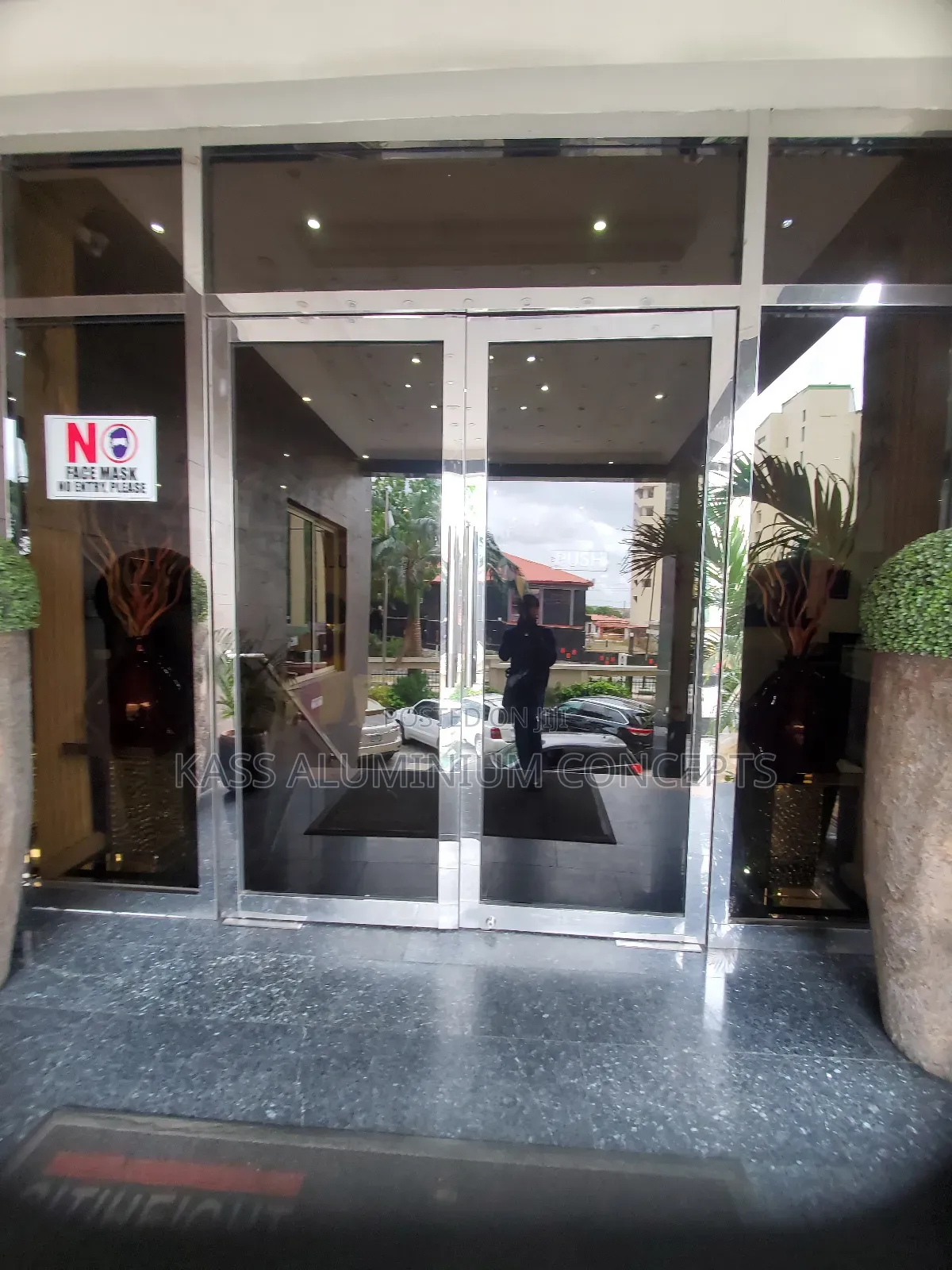 Stainless Swing Door