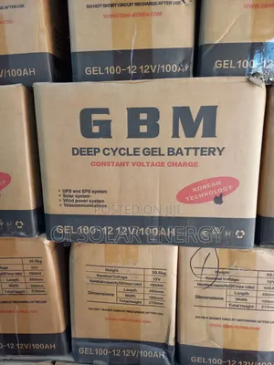 GBM Solar Battery 100ah