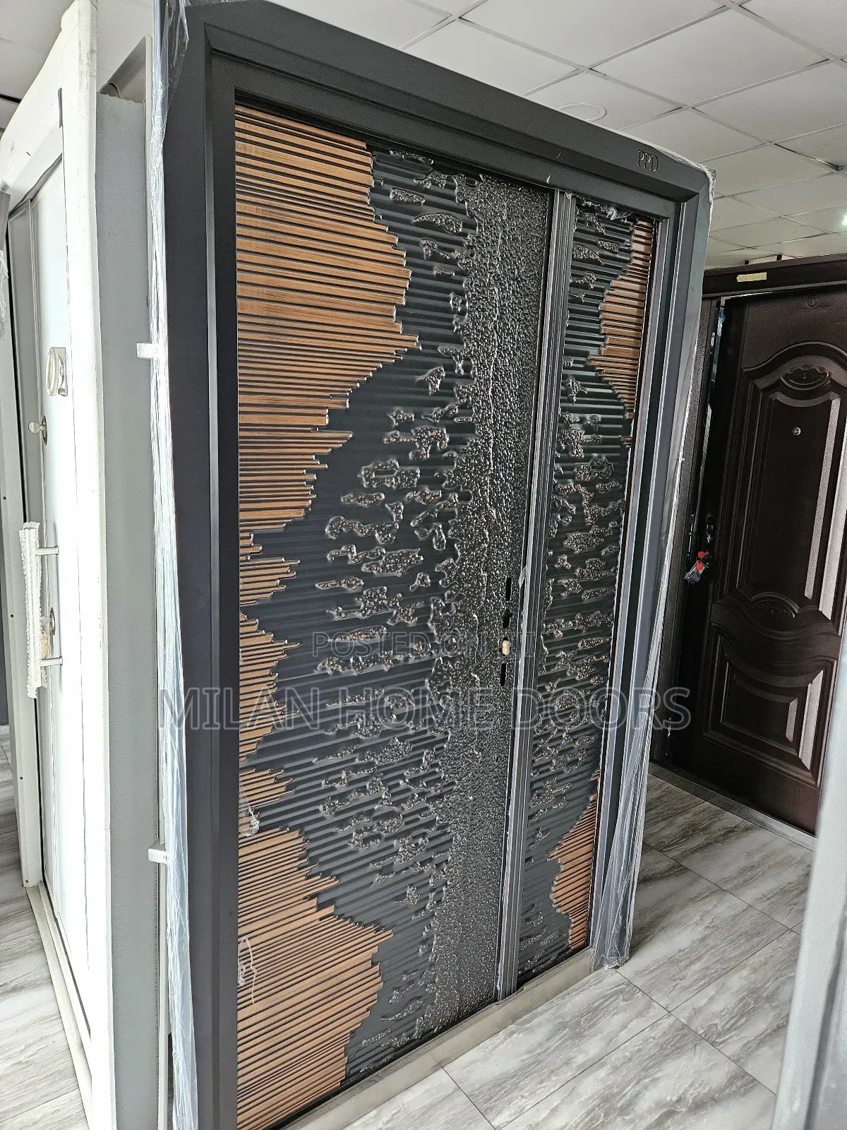 Original 4ft Copper Cast Security Door