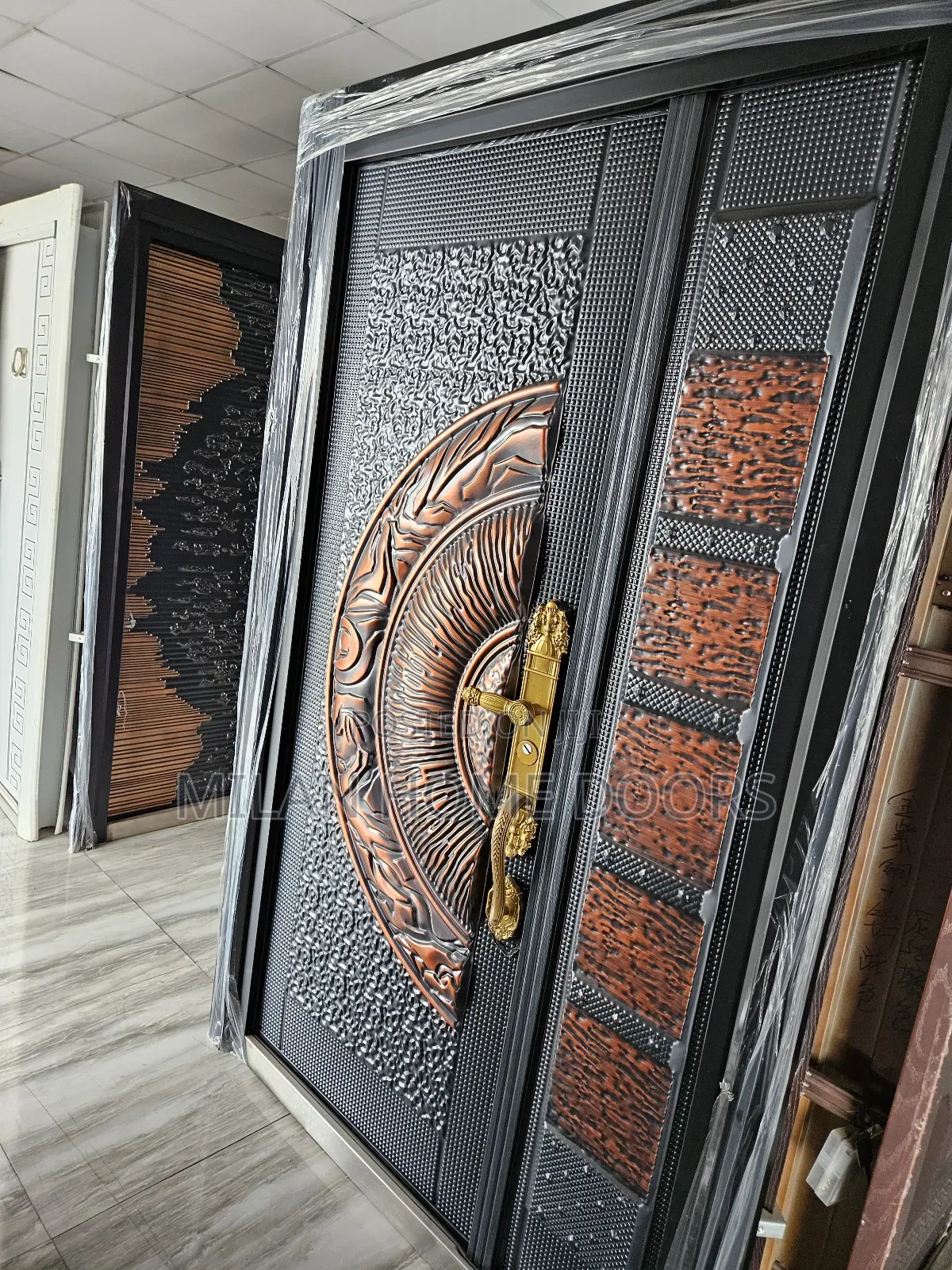 Original 4ft Copper Cast Security Door