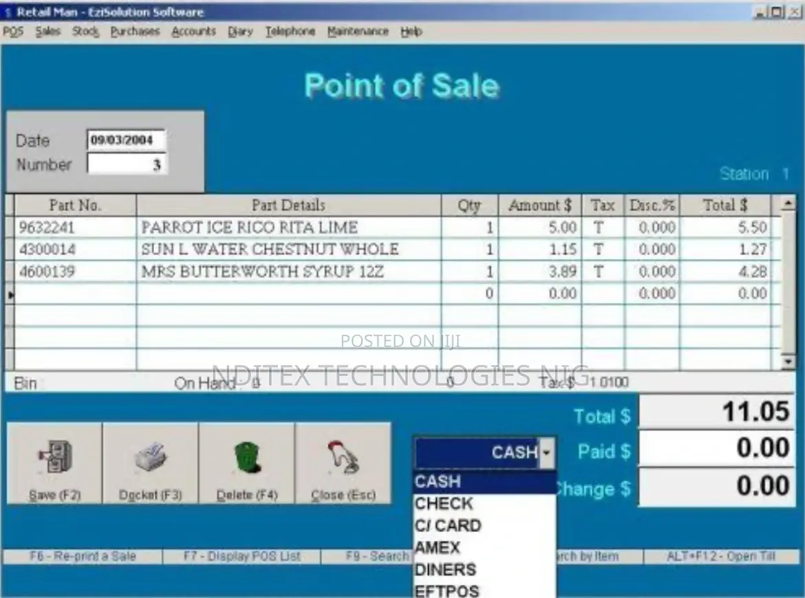 Retailman POS Software