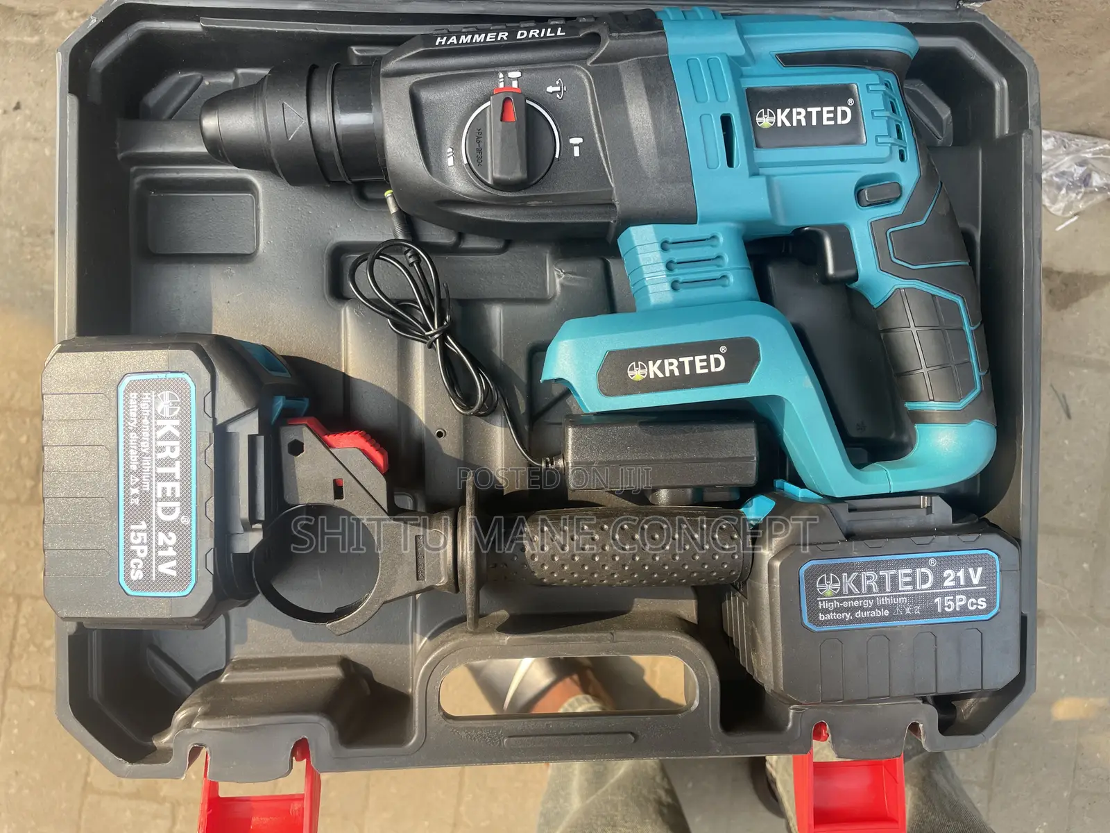 Cordless Rotary Hammer Machine 21V KRTED