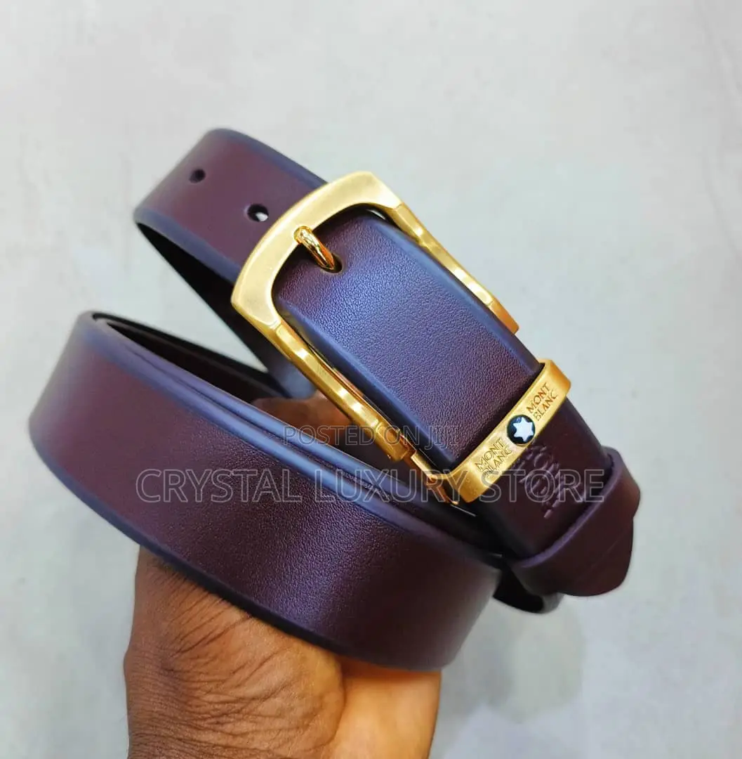 High Quality Luxury Men Genuine Leather Belt