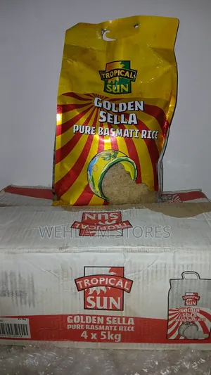 Photo - Tropical Sun Golden Sella Basmati Rice - 5kg