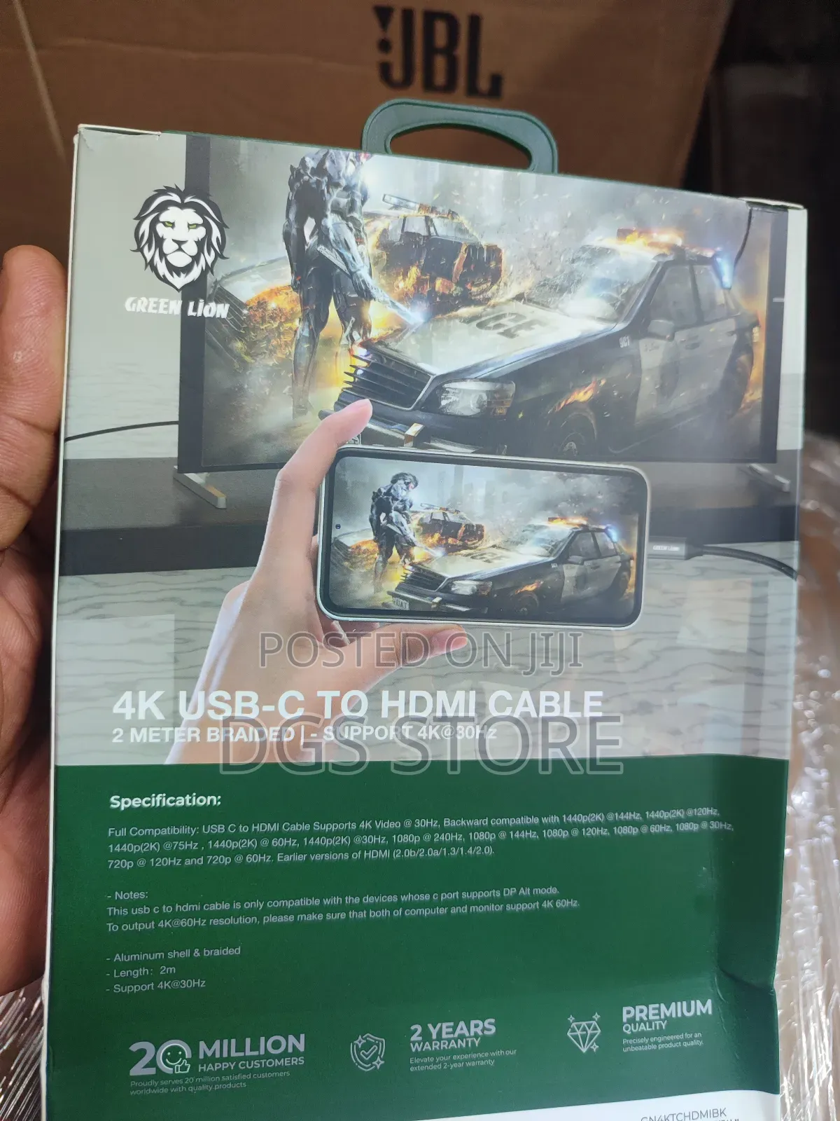 Green Lion USB C to HDMI Cable