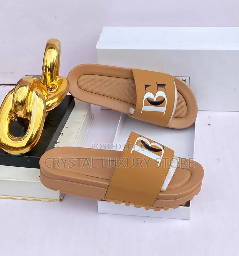 High Quality Luxury Men Slides
