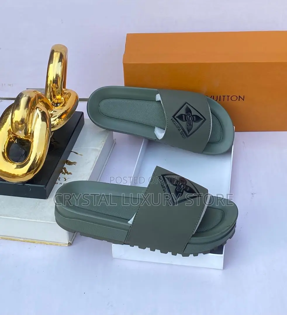 High Quality Luxury Men Slides