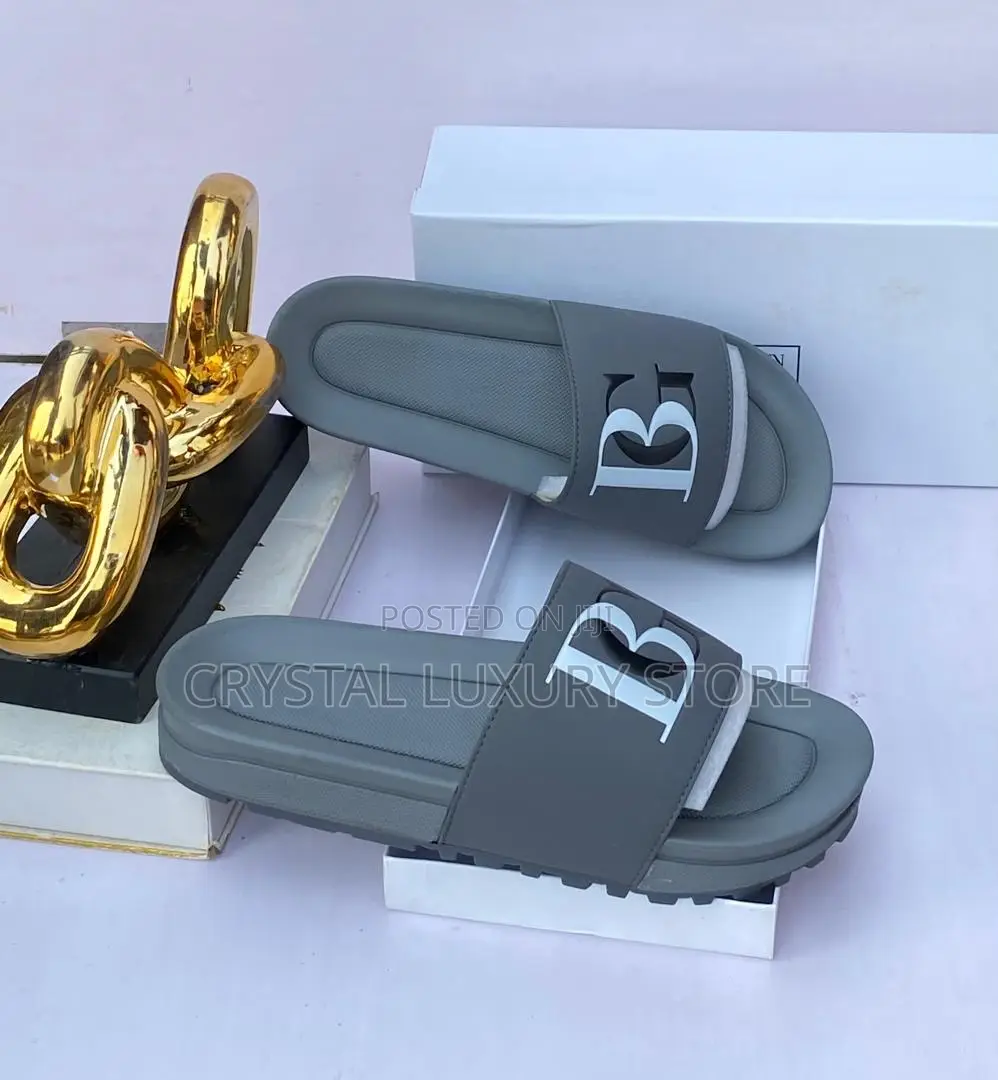 High Quality Luxury Men Slides